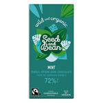 Seed & Bean Mint Dark Chocolate Bar (85g) (Fair trade, Vegan Friendly & Organic)