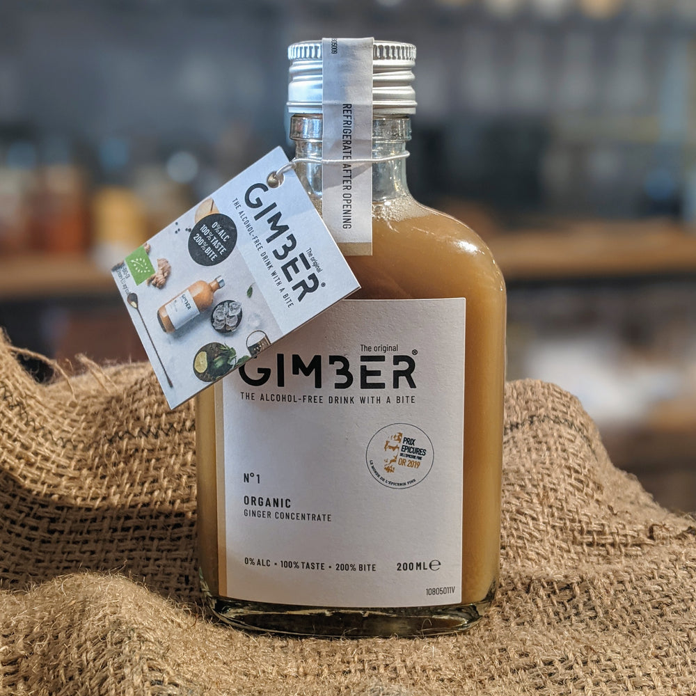 Gimber - Alcohol Free Organic Ginger Concentrate (200ml)