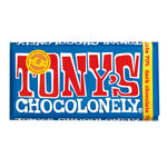 Tonys Chocolonely slavery free ethical fair-trade dark chocolate vegan bar