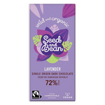 Seed & Bean Extra Dark Chocolate Bar (85g) (Fair trade, Vegan Friendly & Organic)